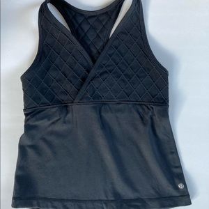 Lululemon Black Yoga Top